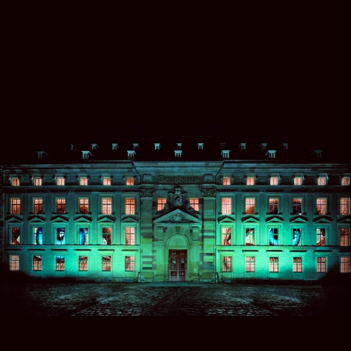 Installation LUX von Elisabeth Brockmann am Museum Zeughaus, Reiss-Engelhorn-Museen, Mannheim &copy; Reiss-Engelhorn-Museen, Foto: Johannes Seyerlein